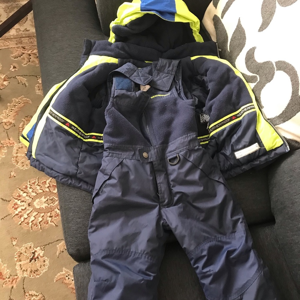 Snowsuit and jacket